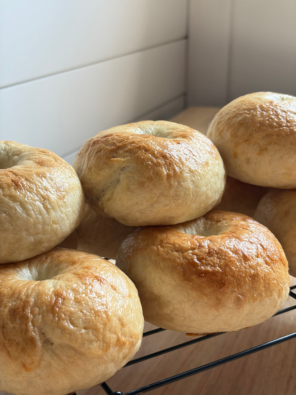 Sourdough/Yeast Bagels